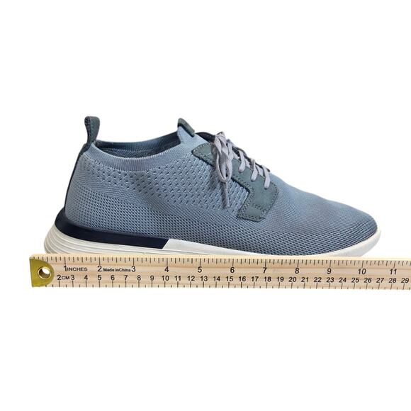 Wolf & Shepherd Men's SwiftKnit Gray Lace Up Derby Casual Shoe Sneaker Size 9 US - Picture 16 of 16